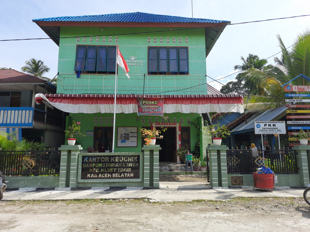 Kantor Keuchik Gampong Durian Kawan